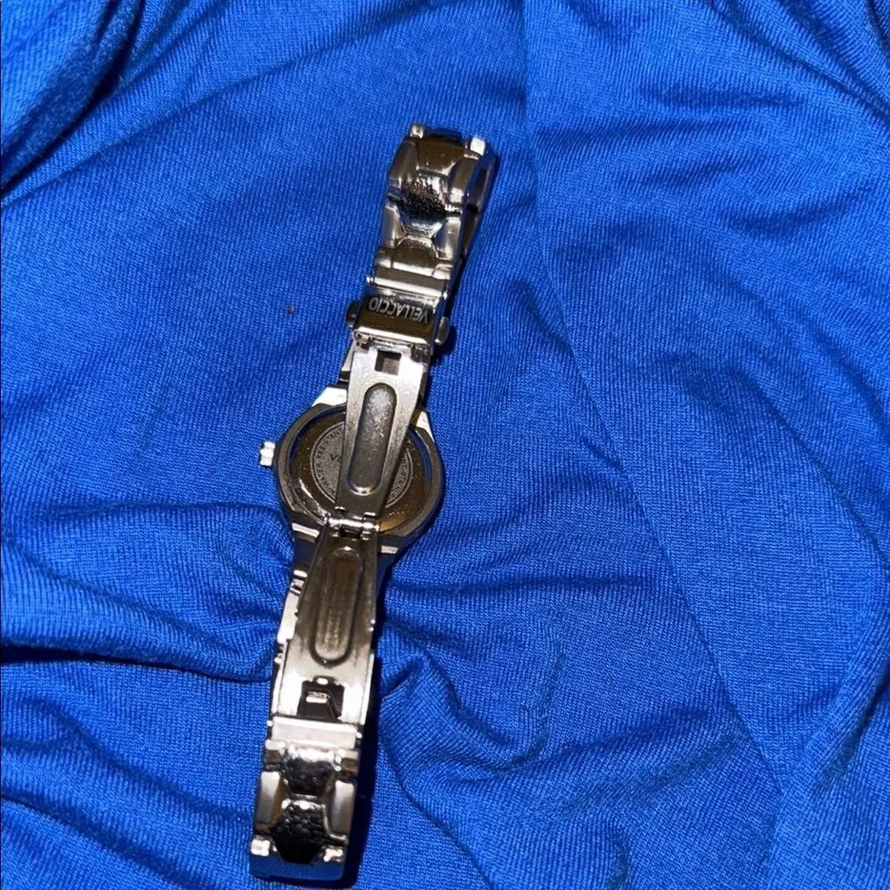 Vellaccio Silver Watch with White Dial